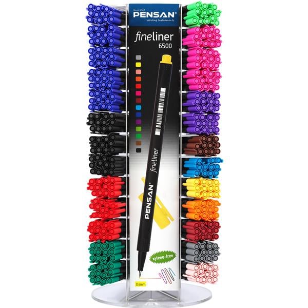 Pensan Fineliner Keçe Uç Kalem Stand 502 Li 6500