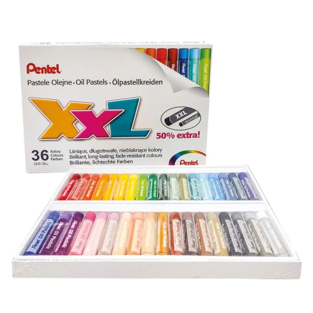 Pentel Pastel Boya Yağlı 36 Renk Ght-36pl
