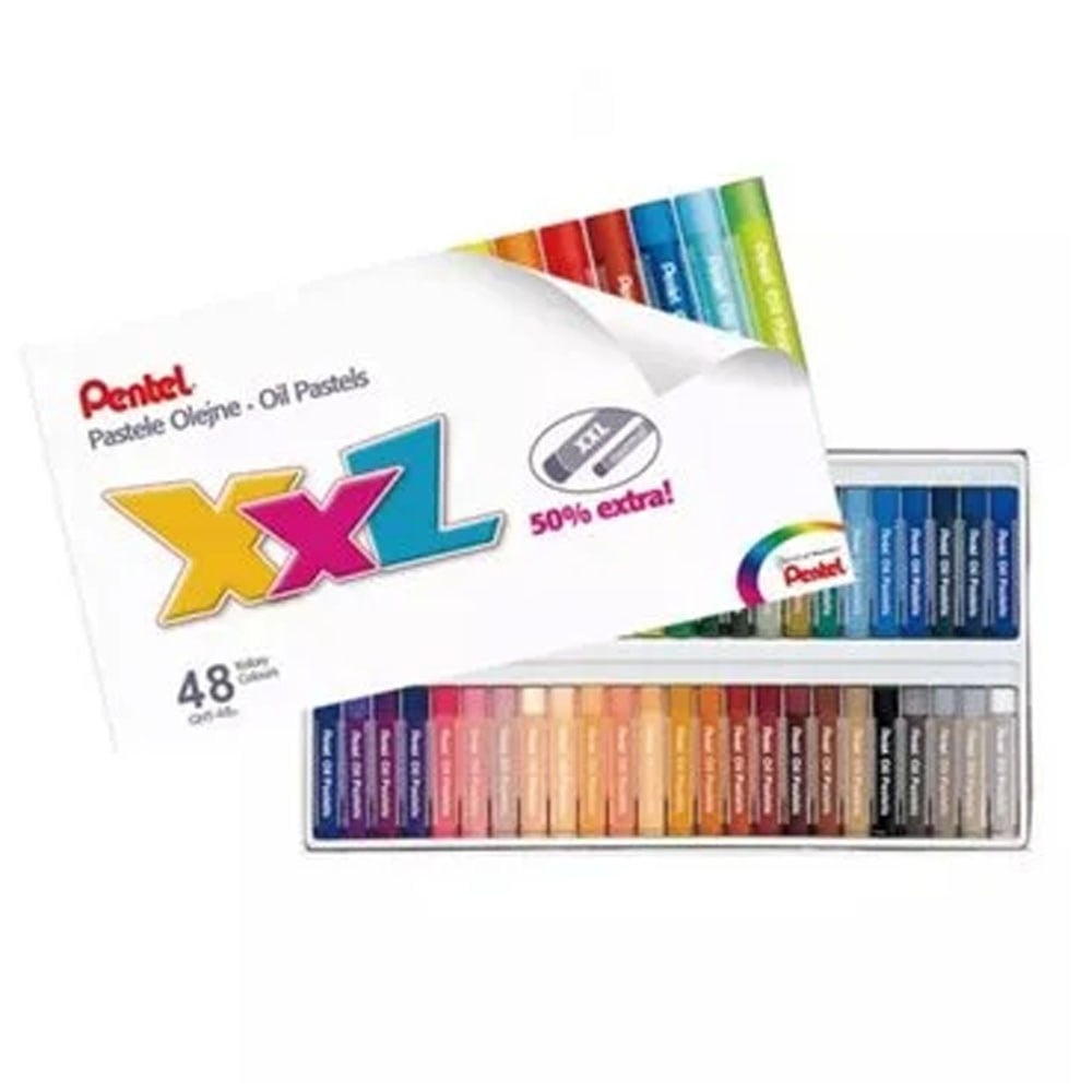 Pentel Pastel Boya Yağlı 48 Renk Ght-48pl