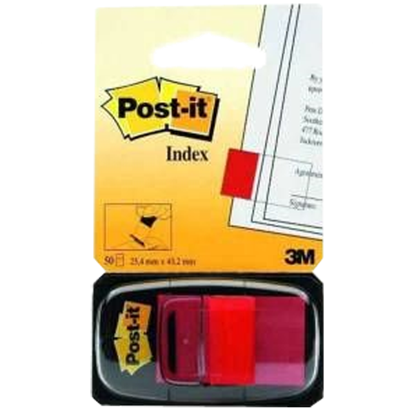 Post-İt İndeks 50 Lİ Kırmızı 680-1