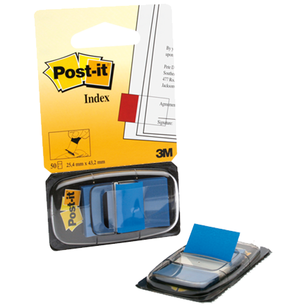 Post-it İndeks 50 Lİ Mavi 680-2
