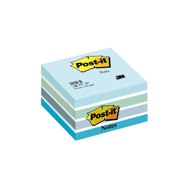 Post-it Yapışkanlı Not Kağıdı Küp 450 YP 76x76 Mavi 2028-B