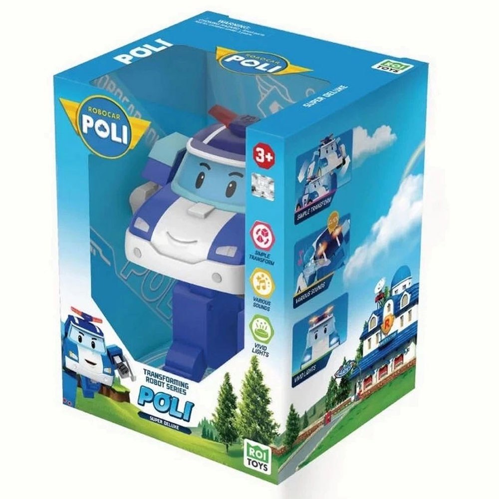 Robocar Poli Büyük Transforming Robot Poli sesli Neco-polı/mrt-685