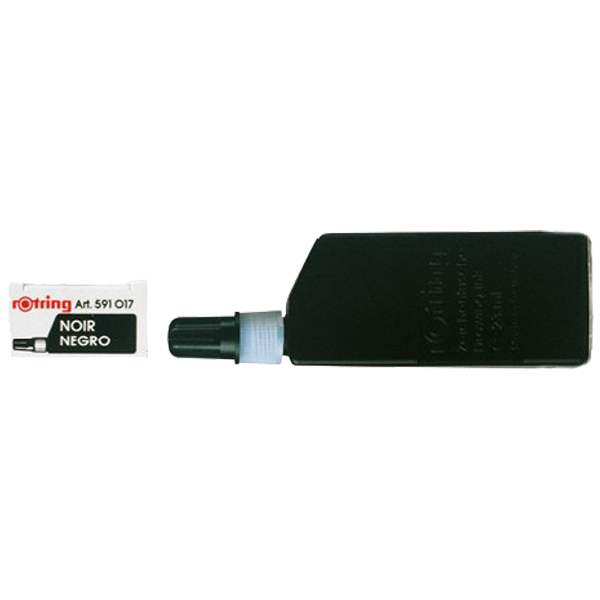 Rotring Rapido Mürekkebi Isograph 23 ML Siyah S0194660