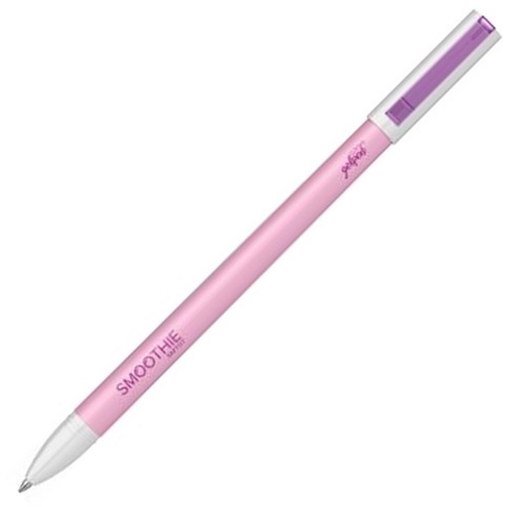 Scrikss Jel Kalem Smoothie 0.7 MM Mor 12 Li
