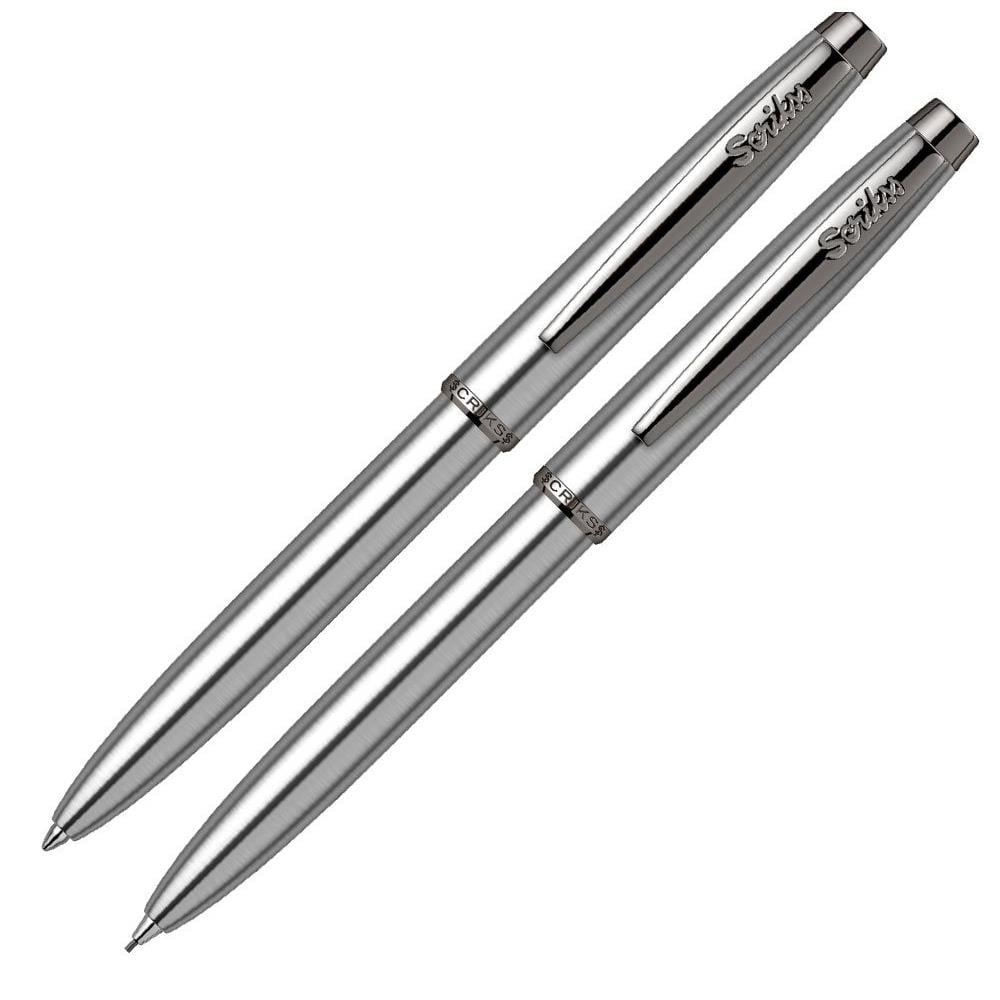 Scrikss Takım Kalem Tükenmez+Versatil Prestige Kristal Kutu 108M
