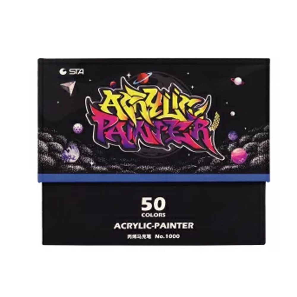 Sta Akrilik Marker 50 Li Sta-100050