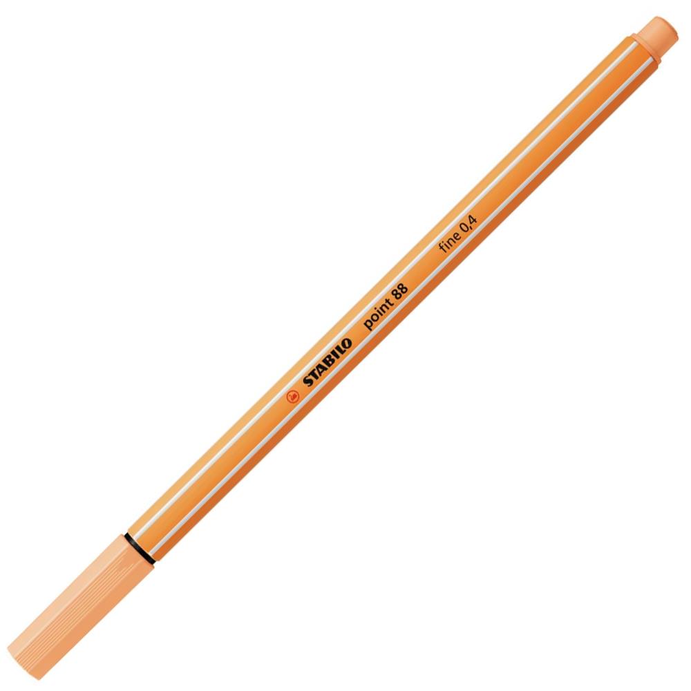 Stabilo Keçe Uçlu İnce Kalem 88 Point 0.4 MM Pastel Turuncu 88/25