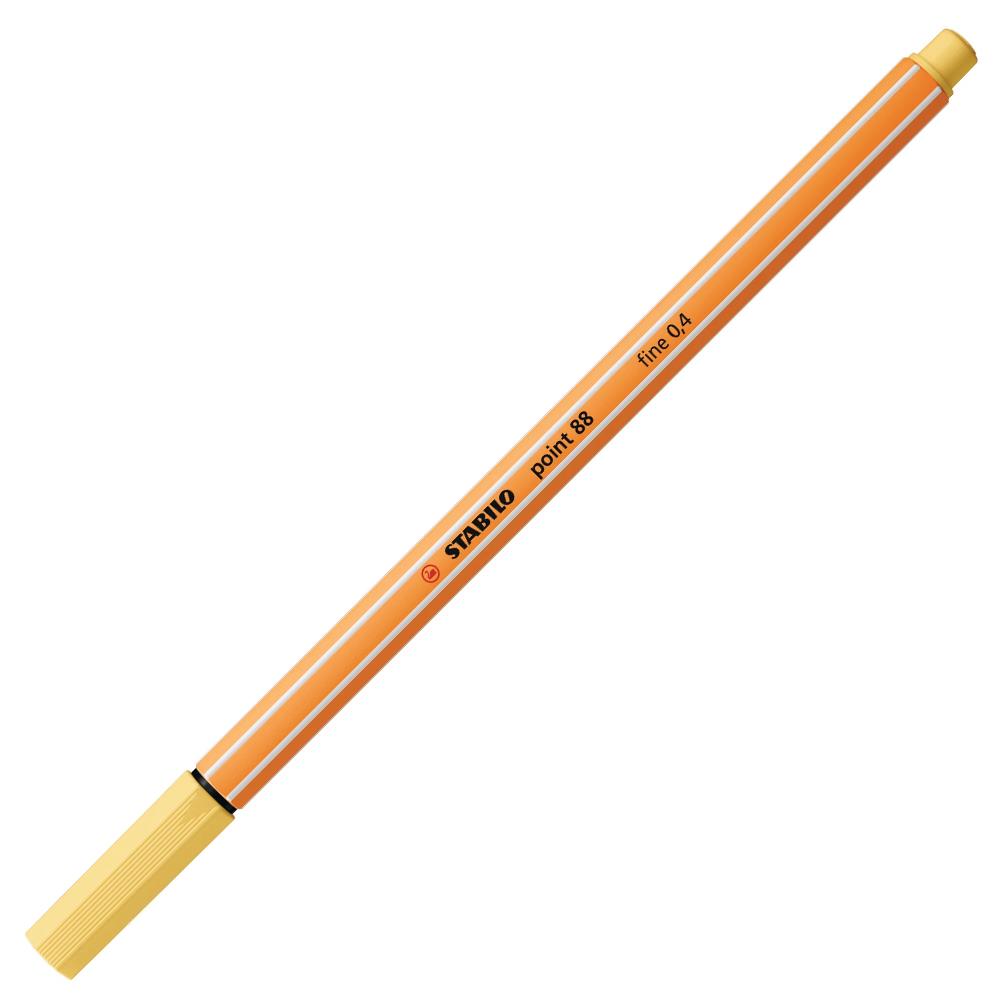 Stabilo Keçe Uçlu İnce Kalem 88 Point 0.4 MM Sarı  88/23