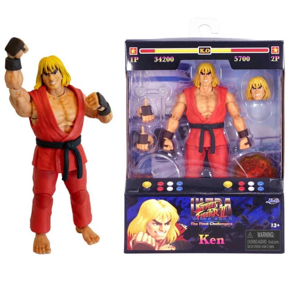 Street Fighter Iı Ken 6 Figure Smb-9334218314r00