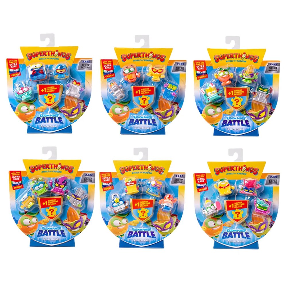 Super Things Battle 5li Mini Figur-pst15b616in00 Gıo-uph09000