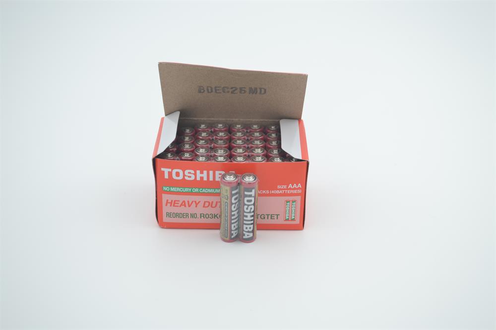 Toshiba R03Kg İnce Pil 40 ADET