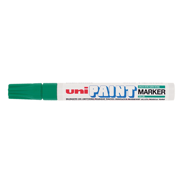 Uni-Ball Markör Boyama paint Marker 2.2-2.8 MM Yeşil Px-20