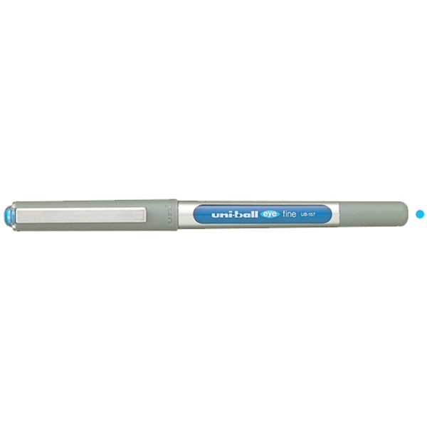 Uni-Ball Roller Kalem Eye Fine Bilye Uç 0.7 MM Açık Mavi UB-157