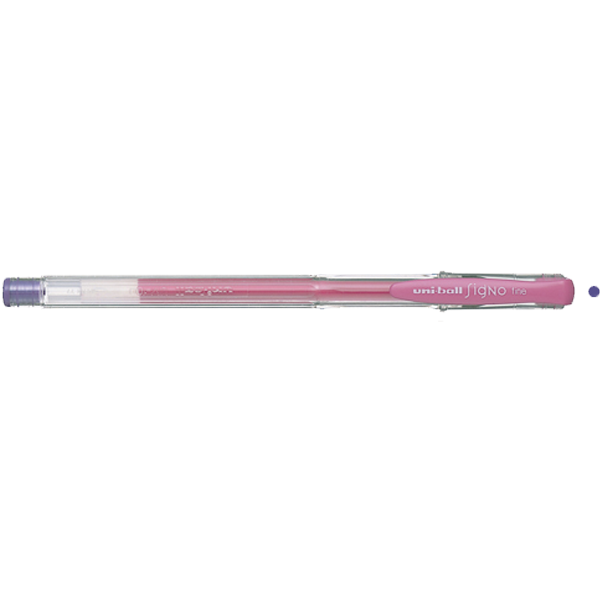 Uni-Ball Roller Kalem Signo Fine Jel Bilye Uç 0.7 MM Mor UM-100