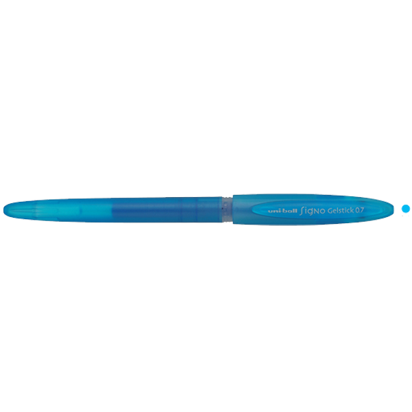 Uni-Ball Roller Kalem Signo Gelstick Jel Bilye Uç 0.7 MM Açık Mavi UM-170