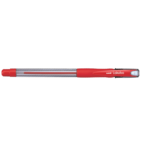 Uni-Ball Tükenmez Kalem Lakubo Medium 1.0 MM Bilye Uç Kırmızı SG-100