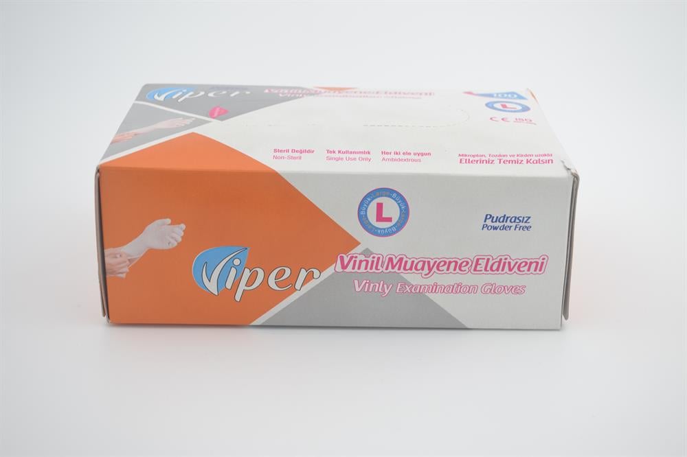 VİNİL ELDİVEN PUDRASIZ