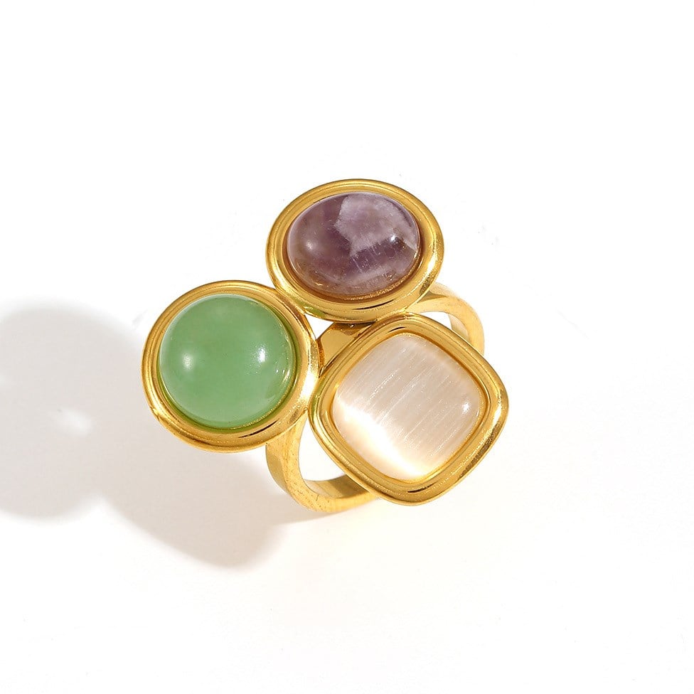 Çelik Gemma Yüzük