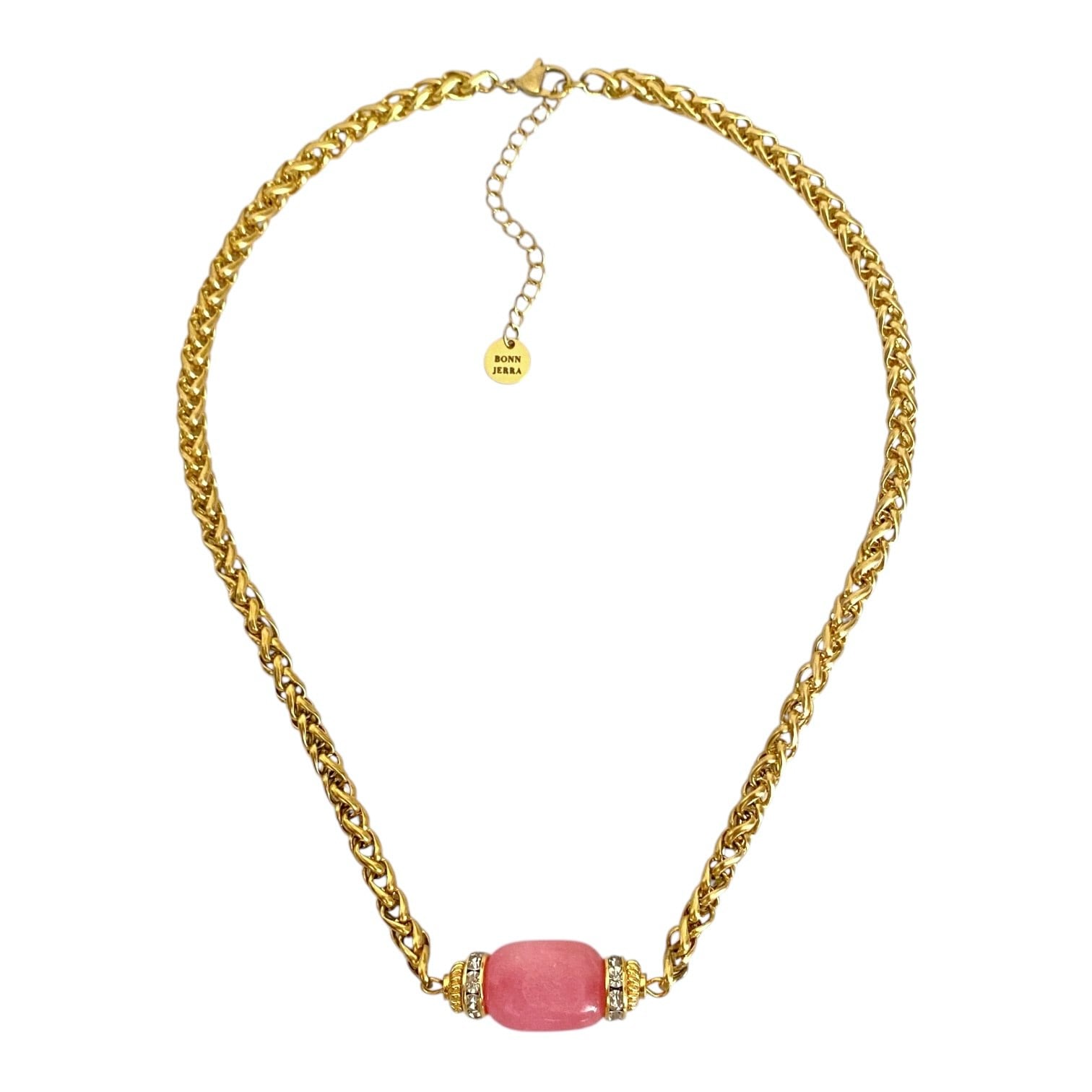 Çelik Quartz Kolye