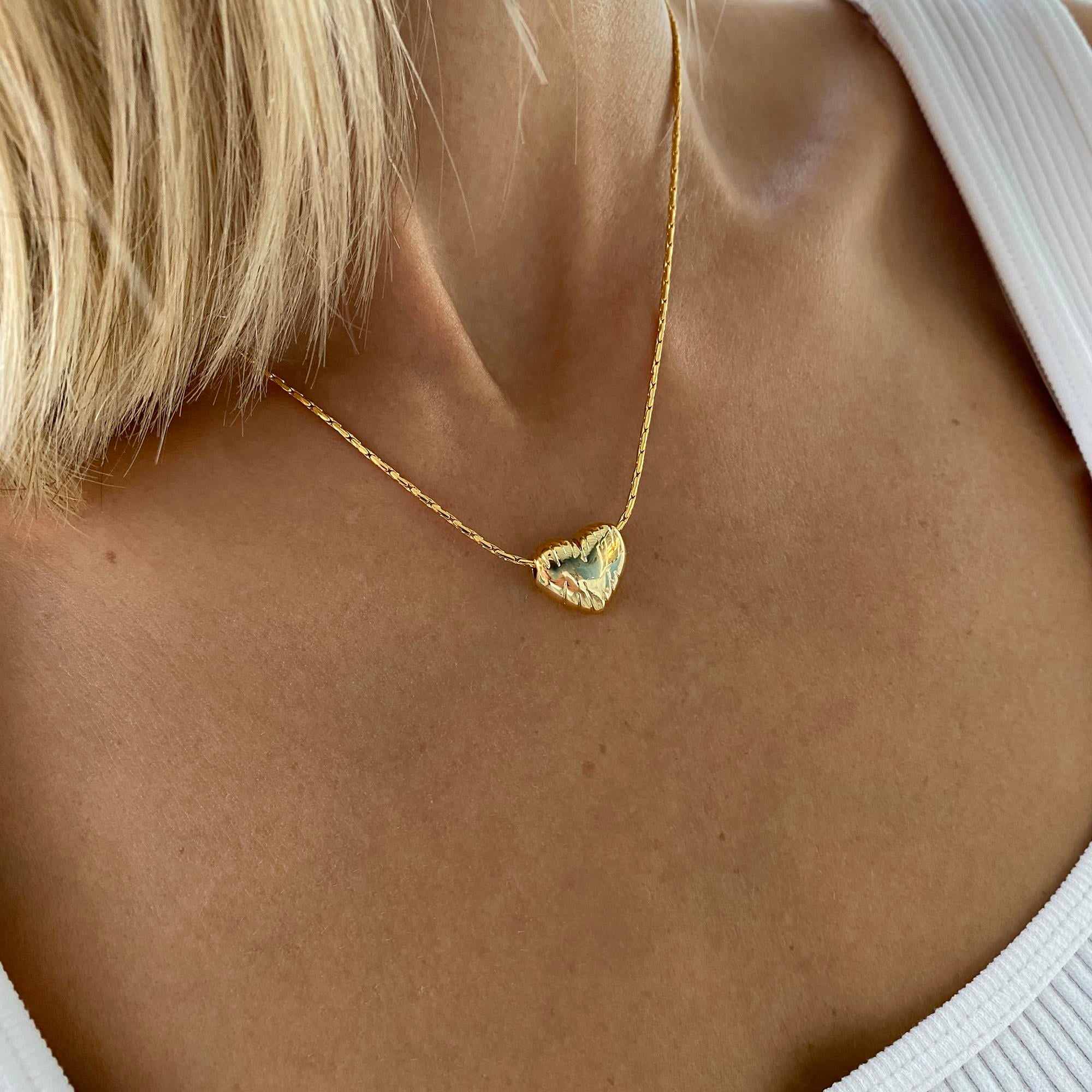 Heart Fire Kolye