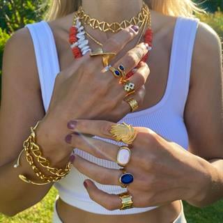 Steel Ariela Ring