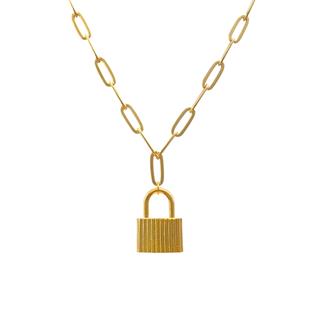 Basic Chain Lock Necklace