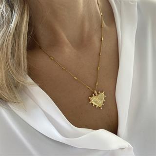 S.Steel Amore Necklace
