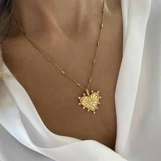 S.Steel Amore Necklace