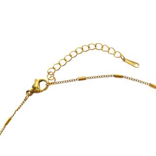 S.Steel Baroque Pearl Necklace