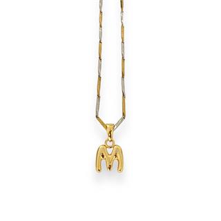 Steel Letter Necklace