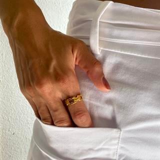 Steel Carina Ring