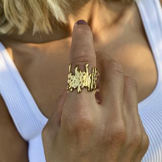 Steel Greta Ring