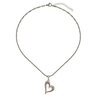 Steel Heart Necklace