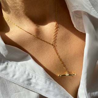 Çelik Pura Eleganza Kolye
