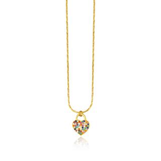 Locked Heart Necklace