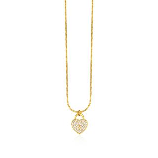 Locked Heart Necklace