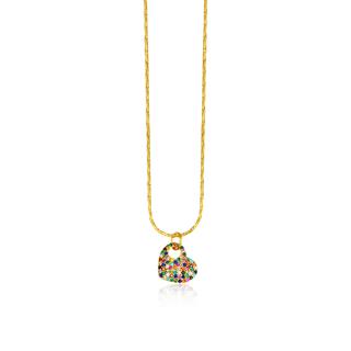 Locked Heart Necklace
