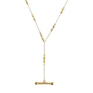 Luxe Pearl Y Necklace