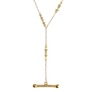 Luxe Pearl Y Necklace