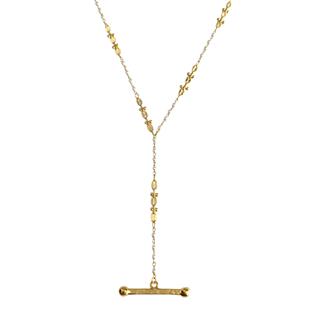 Luxe Pearl Y Necklace