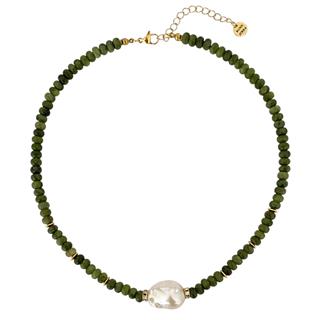 Mosslight Pearl Necklace