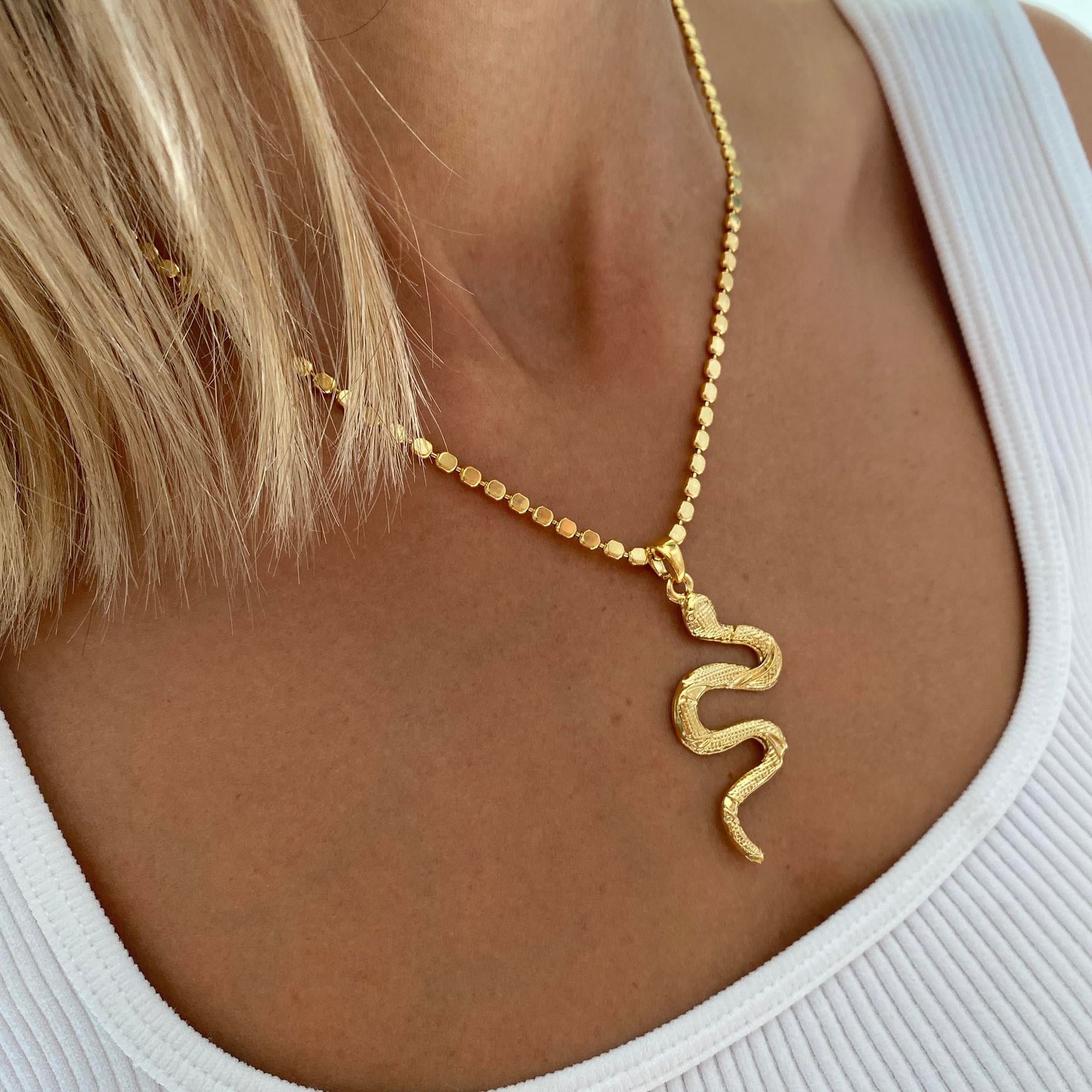 Barley Chain Serpenti Kolye