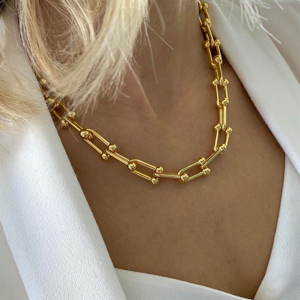 Bold T. Link Zincir Kolye