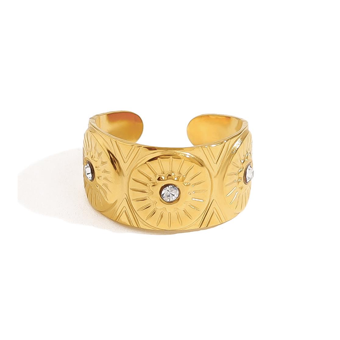 Çelik Alethea Yüzük