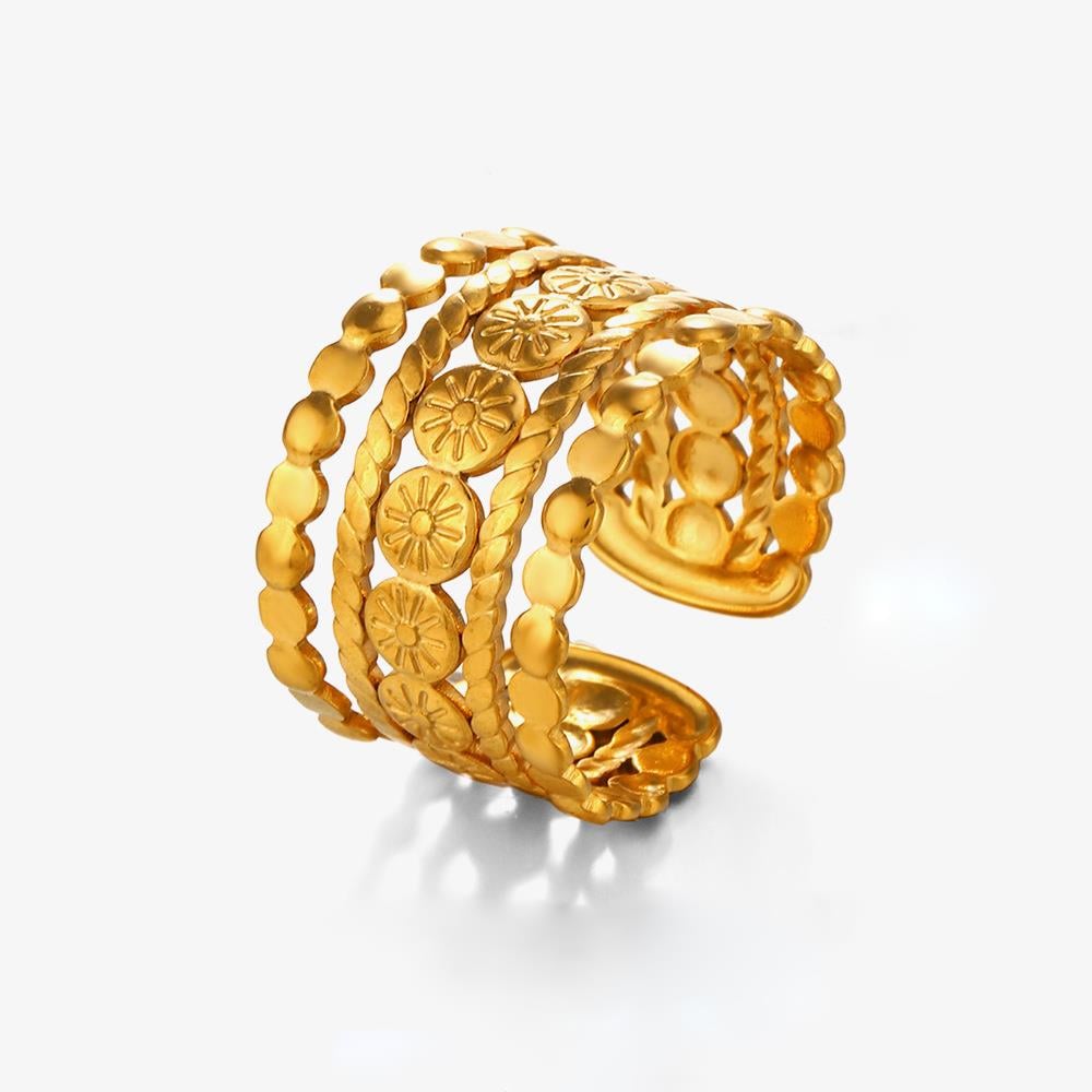 Çelik Aure Sol Yüzük