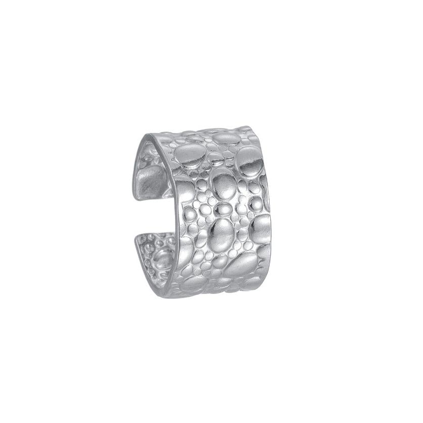 Çelik Bold Edge Yüzük