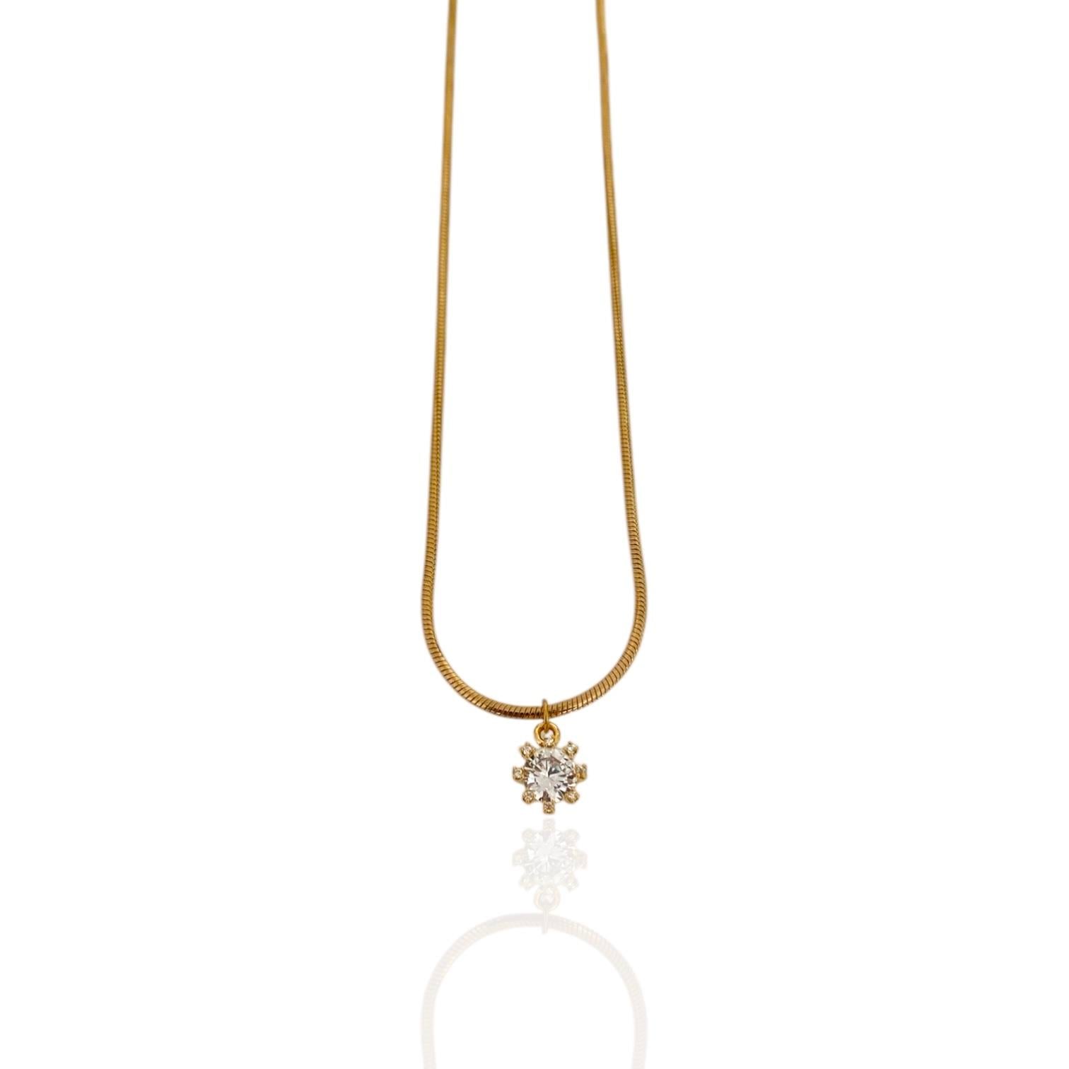 Çelik Elegante Kolye