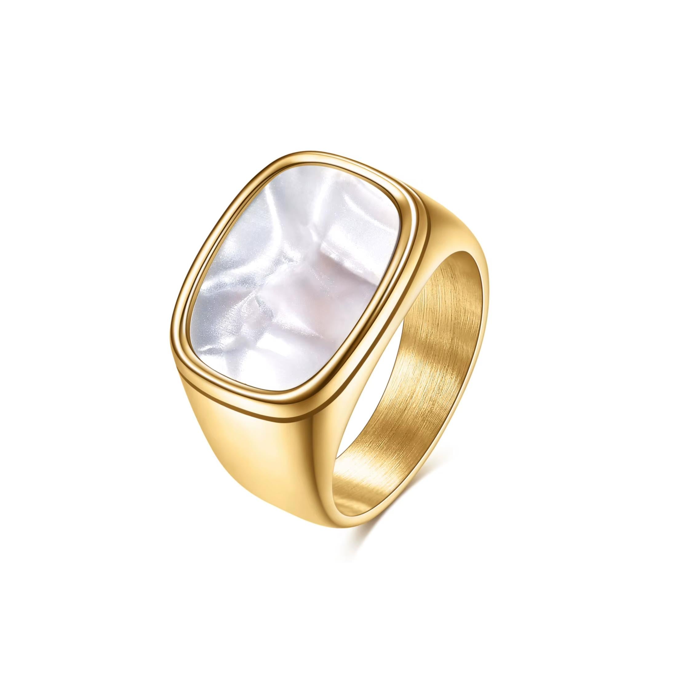 Çelik Ginzia Yüzük