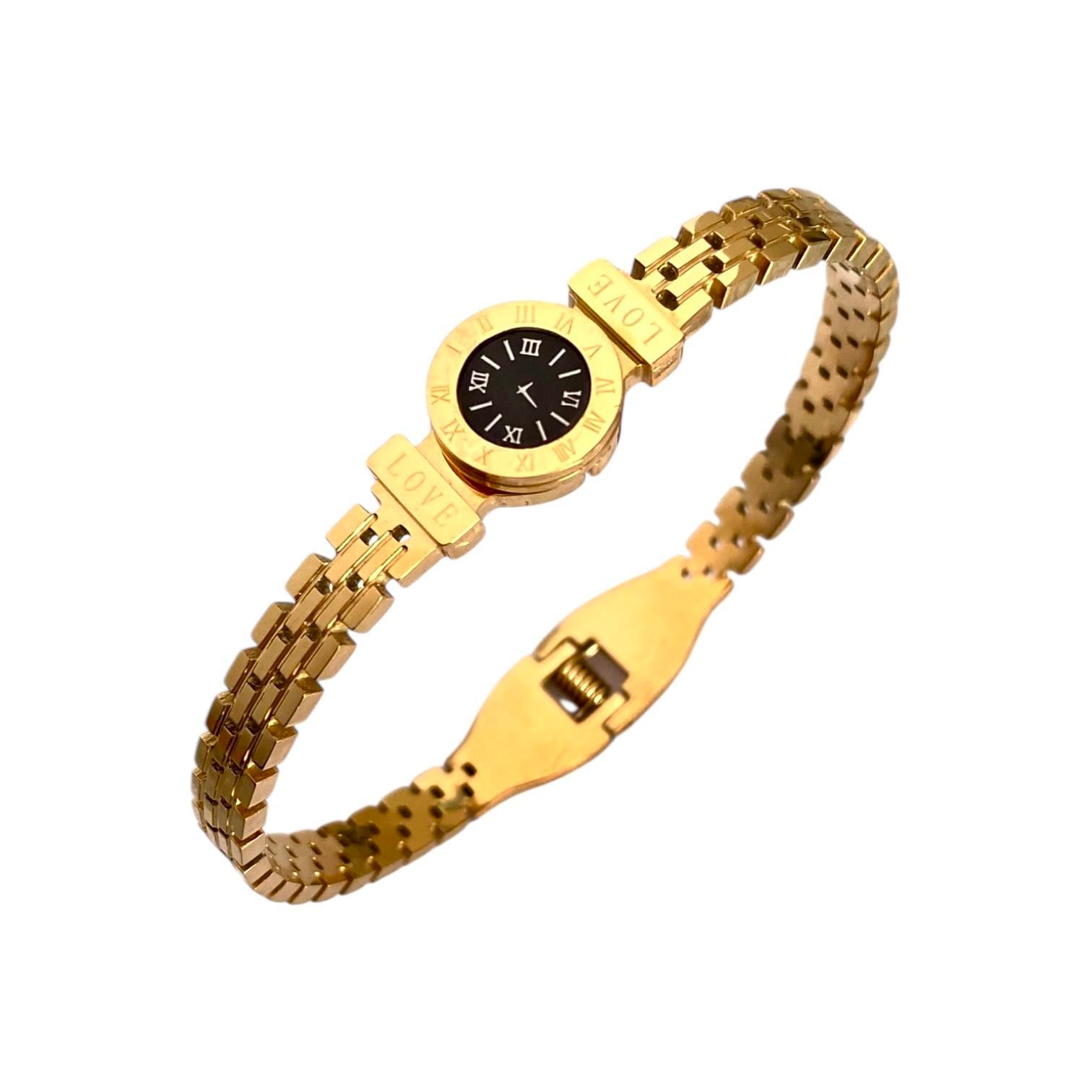 Çelik Helena Luxe Watch Bileklik
